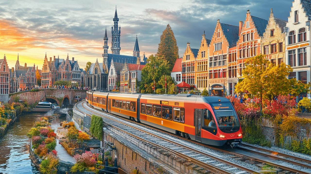 Viaja de Bruselas a Brujas en tren, autobús o excursiones: consejos según el clima y eventos de temporada